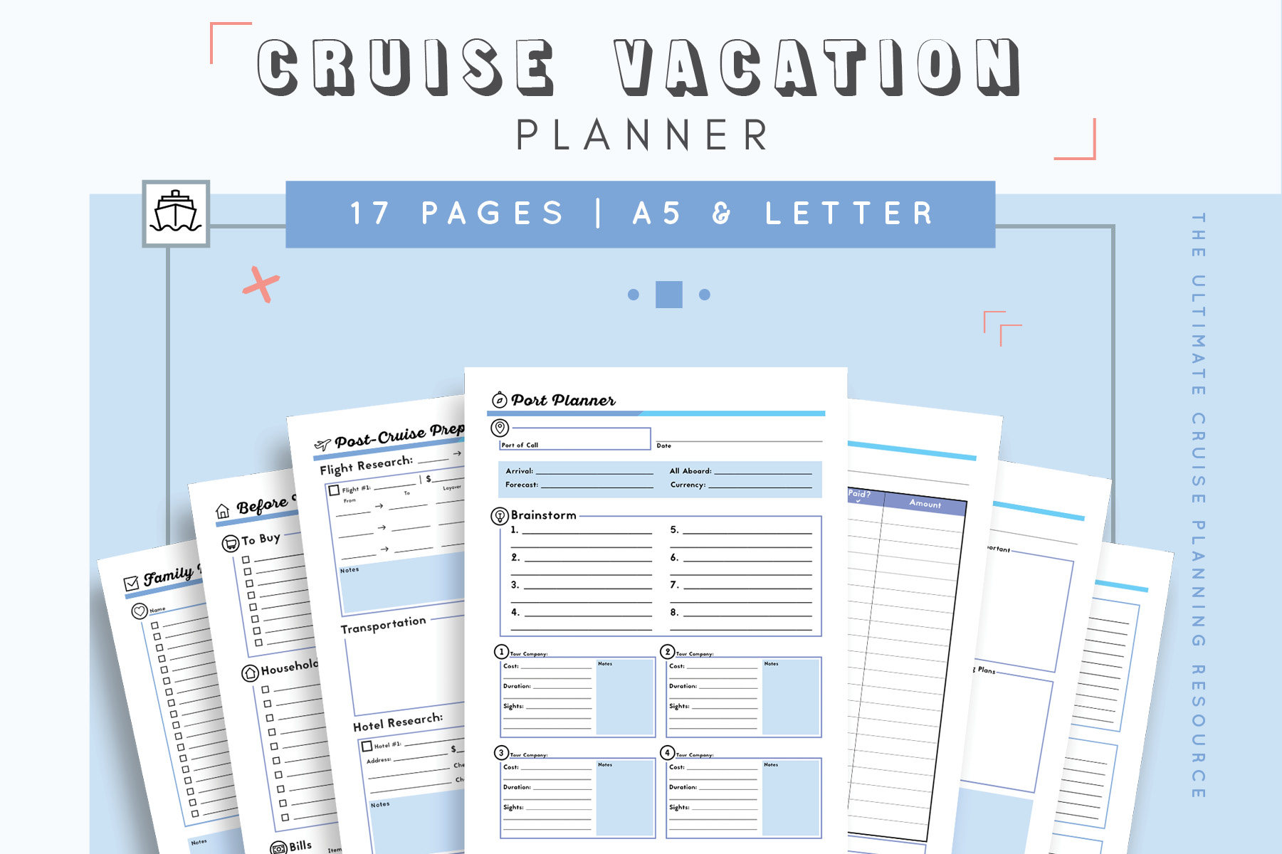Vacation Itinerary Template - 5+ Planners For Word DOC ... Family vacation itinerary template
