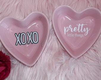 Custom Jewelry Dish - Heart shaped
