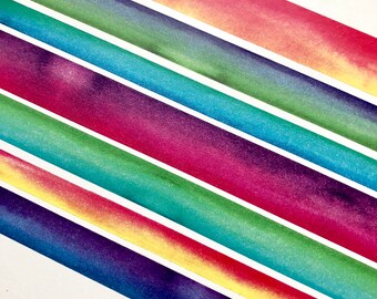 Watercolor Washi by Recollections 24" Sample
