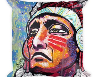 The Chief Square Pillow
