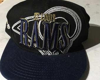 Vintage 1990s NFL St. Louis Rams Fitted Hat