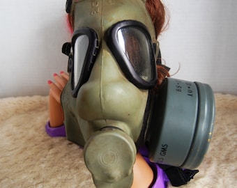 M162 C1 Gas Mask Cold War Era New!