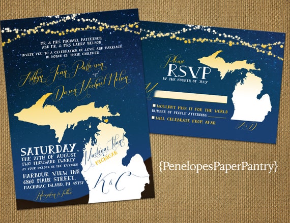 Wedding Invitations Michigan 7