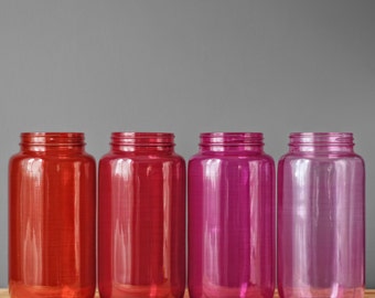 Mason Jar Storage Canister for the Kitchen, Brilliantly Colored Pantry Storage Container