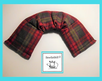 Heat Pad Microwavable, Flax Seed Heat Pad, Back Cramps Heat Pad, Neck Wrap Heat Pad, Relaxation Gifts, Pick Plaid Flannel, Sunny Heat Packs
