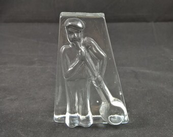 Christer Sjögren Lindshammer Swedish Glass Glass blower glass desing glass art scandinavian design glass sculpture paperweight glass retro