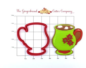 Hot Cocoa Mug Cookie Cutter