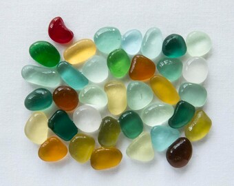 English Sea glass - Colours - Lot DC1218