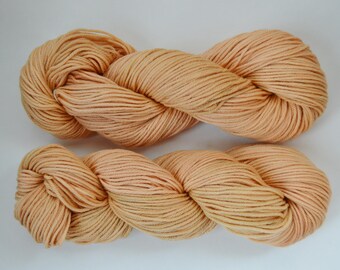 Naturally Dyed Superwash Merino Wool Yarn . DK Weight Plant Dyed Yarn . DK Merino Wool Yarn . Plant Dyed Merino Wool