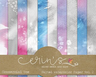 Digital Watercolor Paper~Watercolor Texture~Commercial Use~Digital Paper~Hand Painted Texture~Digital Watercolor~Digital Scrapbooking