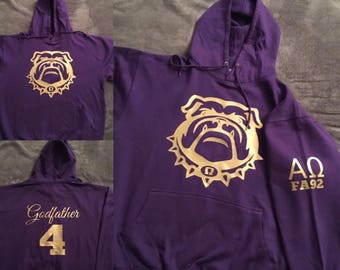 Dawg team year of crossing hoodie, Dawg team hoodie, 1911, Que Psi Phi, Omega Psi Phi Fraternity, HBCU, Roo Since 1911