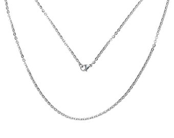 Stainless Steel Necklaces 18 Fine chain 1.2mm x 0.2mm