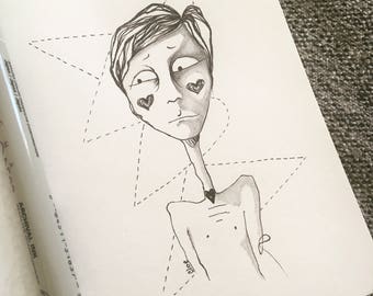 K. Original drawing. Cloe 2017
