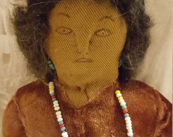 Primitive Rag Doll Beautifully Unique Native American