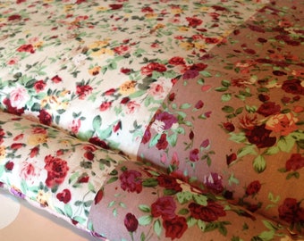 SALE: Baby Floor Mat, Pink Roses Nursery Floor Mat, Baby Gift