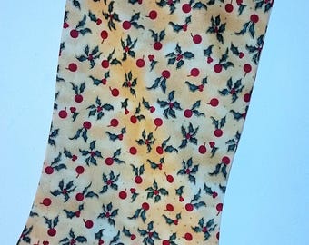 Poinsettia Christmas Stocking