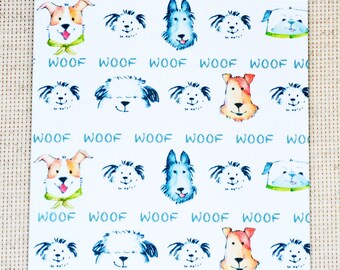 Dog Note Card, Dog Card, Cute Dog Note Card, Dog Lover Note Card, Dog Lover Card, Dog Lover, Cute Dog Card, Cute Dog Stationary