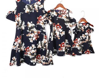 Mommy and Me Floral Dresses