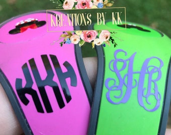 Monogram Decal - Vine or Circle - Walt Disney World - Magic Band Decals - fits 1.0 and 2.0