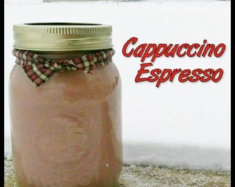 Cappuccino Espresso Soy Candle in 16 oz Jar