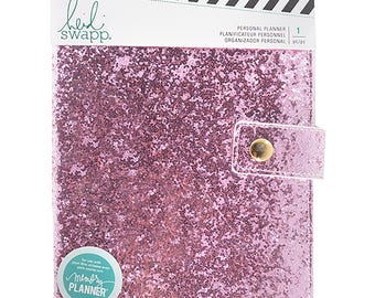 Heidi Swapp Personal Memory Planner - Fresh Start - Pink Glitter