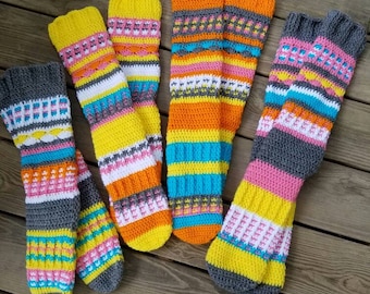 Free Spirit Knee High Socks/Slippers