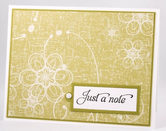 Blank Note Cards, Just a note cards, Blank Cards, Handmade Note Cards