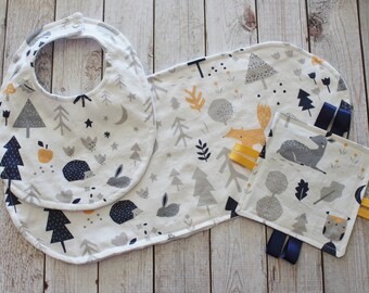 Organic Woodland Baby Gift Set