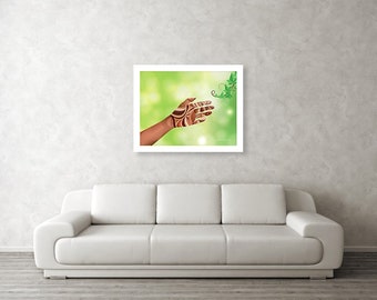 Study Of Hands No.12 Art Print