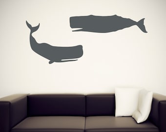 Whale Wall Decal 