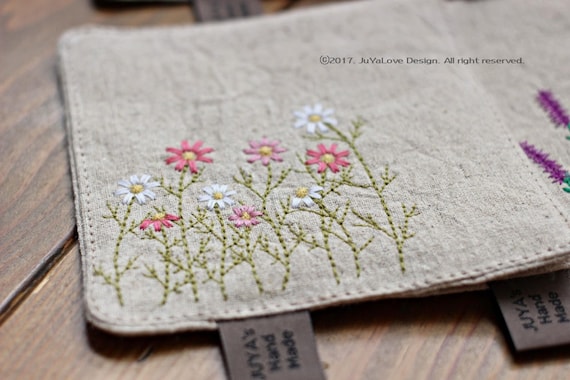 Machine Embroidery Pattern Cosmos Embroidery Wild Flower