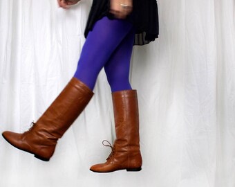 Vintage Leather Riding Boots size 6.5
