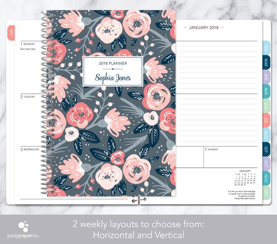 custom student planner