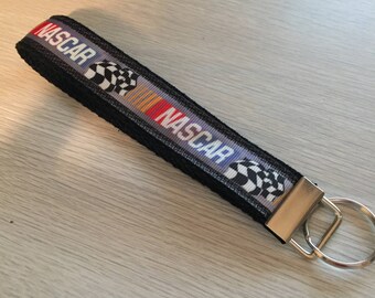 Key Fob- Wristlet Race car Nascar