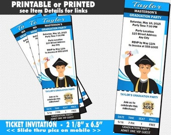 casino dice ticket invitation printable with printed option