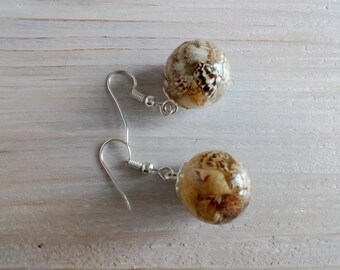 Earrings "Black Sea" 2
