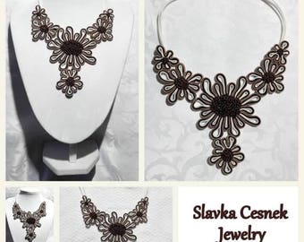Necklace - Chocolate