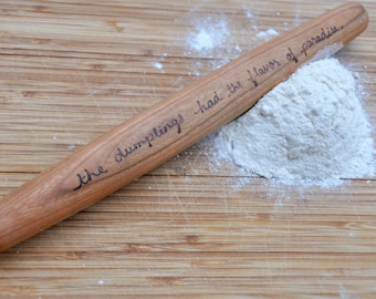 Personalized rolling pin engraved rolling pin personalized gift wooden rolling pin custom rolling pin embossed rolling pin asian rolling pin