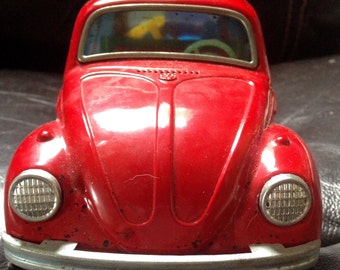 1960's Battery Operated Volkswagen Bug