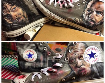 The Walking Dead Custom Converse All Star shoes