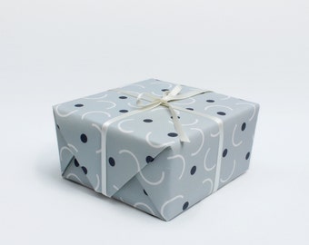Catch Wrapping Paper - Grey