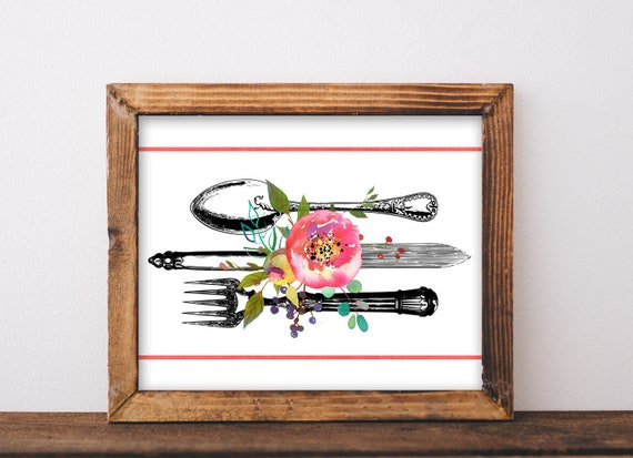 Dining Room Wall Art printable dining room decor wall