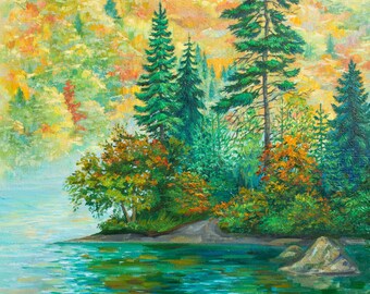 Autumn in a forest