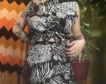 Two piece vintage skirt suit