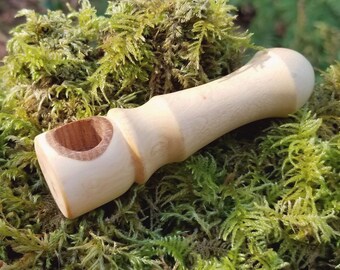 Wooden smoking pipe Arbutus/Madrona and Red Oak