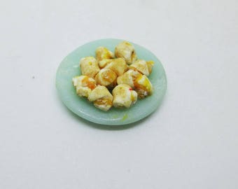 Miniature Plate of Rugelach With Apricot Filling