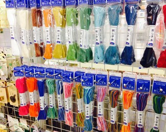 Olympus Sashiko Thread - 29 Colors in 20 Meters per Skein