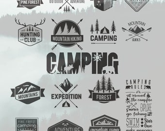 Camp rules svg | Etsy