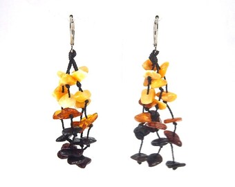 Genuine Amber Earrings Several Colors Multiple Pieces 5 g