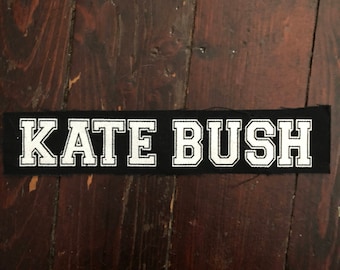 Kate Bush // SXE Hardcore // Youth Crew patch